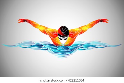 swimmer man