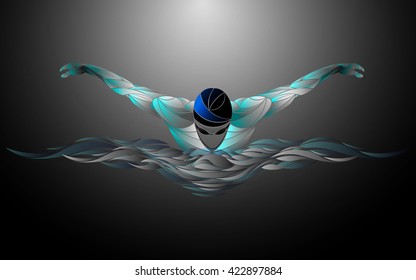 swimmer man