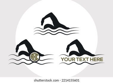 Swimmer SVG Printable Vector Design svg