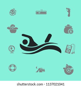 Swimmer vector illustration