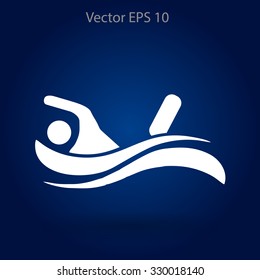 Swimmer vector illustration