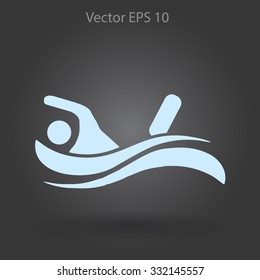 Swimmer vector illustration
