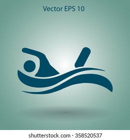 Swimmer vector illustration