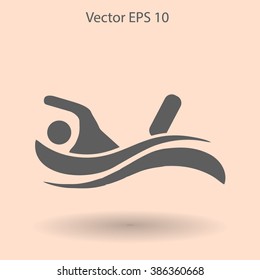 Swimmer vector illustration