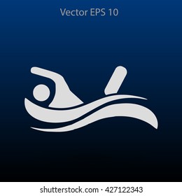 Swimmer vector illustration
