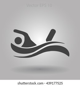 Swimmer vector illustration