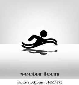 swimmer waves