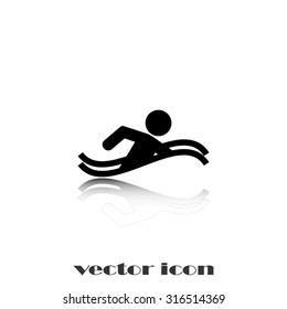 swimmer waves