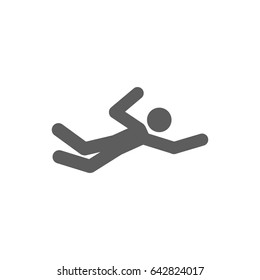 Swimming athlete Icon in trendy flat style isolated on white background. Award symbol for your web site design, logo, app, UI. Vector illustration, EPS10.