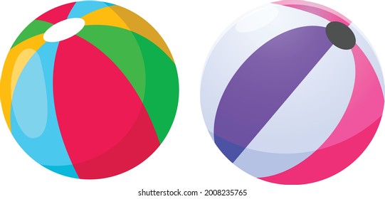 Arte vectorial de bola de natación e ilustración