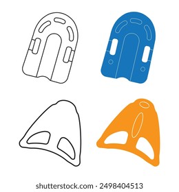 swimming board icon vector illustration design