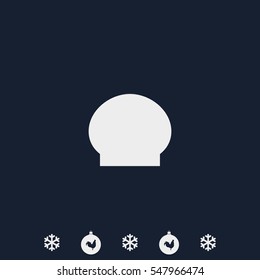 Swimming cap icon.