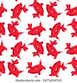 swimming circle pattern is in the form of an inflatable dog in a balloon, a large floating inflatable animal. These animal-shaped floats are perfect for a summer themed pool party. Seamless texture