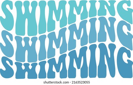 Swimming File is suitable for t-shirt, Swim mom, Swimming shirt, Swimmer, Wavy Stacked, Boho swim,  summer shirt, summer wall art, summer craft, sublimation, hobby, cards, invitations etc.