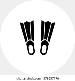 Swimming Flippers Icon