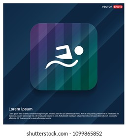 Swimming Free Vector Icon