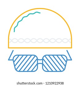 swimming  glasses  helmet 