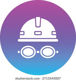 Icono de Vector de gafas de natación. Se puede utilizar para aplicaciones de impresión, móviles y de Web.