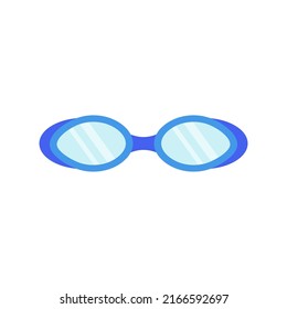 Swimming Goggles Icon. Vector Illustration.