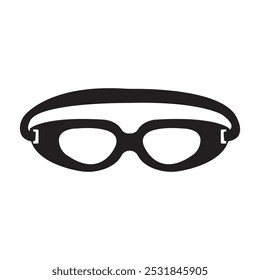 swimming goggles icon vector illustration design template
