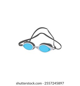 Swimming Goggles, Sport Equipment Vector Illustration Isolated