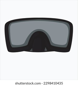Swimming goggles vector illustration design