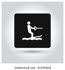 swimming icon, 