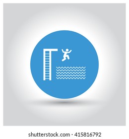 Swimming icon 