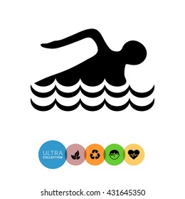Swimming icon
