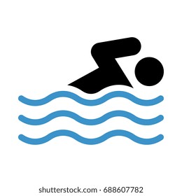Swimming icon