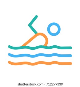 swimming icon 
