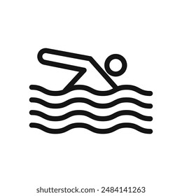 signo de Vector blanco y negro