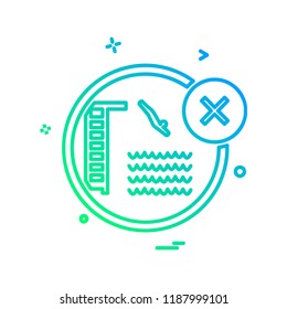 Swimming icon design vector 