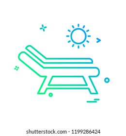 Swimming icon design vector