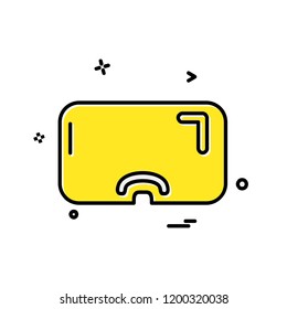 Swimming icon design vector