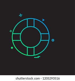 Swimming icon design vector 