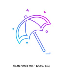 Swimming icon design vector
