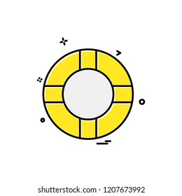 Swimming icon design vector 