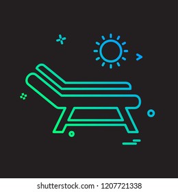 Swimming icon design vector