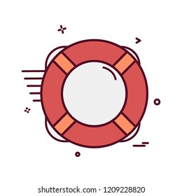 Swimming icon design vector