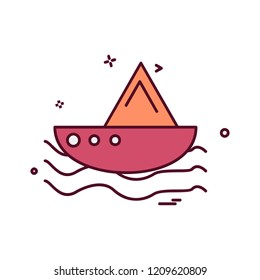 Swimming icon design vector