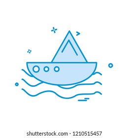 Swimming icon design vector