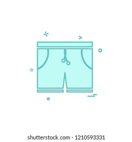 Swimming icon design vector