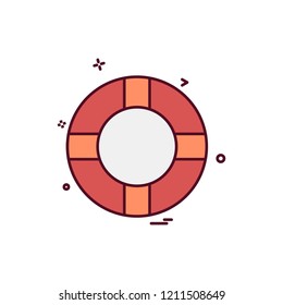 Swimming icon design vector 