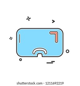 Swimming icon design vector