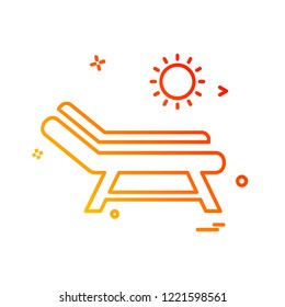 Swimming icon design vector