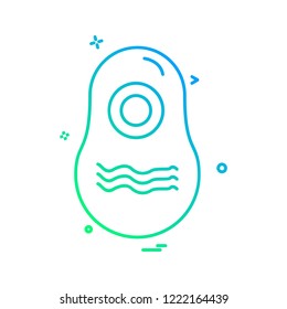 Swimming icon design vector