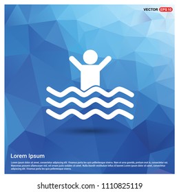 Swimming Icon - Free vector icon