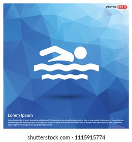 Swimming Icon - Free vector icon