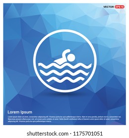 Swimming Icon - Free vector icon